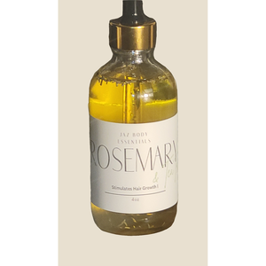 Huile capillaire bio au romarin et à l'arbre à thé 4oz – Hydratante, lissante, nourrissante, à la kératine et à l'huile de coco pour cheveux secs – Végétalienne et à base de plantes - Product Image 3