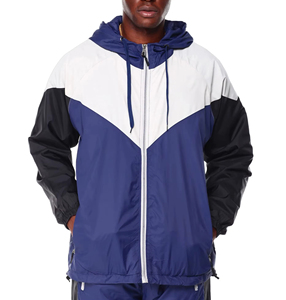 Wholesale 2026 Windbreaker Shorts and <b>Jacket</b> Sets <b>Zip</b> <b>up</b> <b>Jacket</b> and Shorts Reflective Nylon Windbreaker Tracksuit Set For Men - Product Image 2
