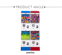 Distributeur automatique de jouets œufs mécanique pour enfants DEER, capacité 800-900, pour salles de jeux, en plastique durable