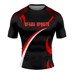 Ensemble de shorts anti-éruptions cutanées respirants à séchage rapide personnalisés pour hommes MMA BJJ équipement d'entraînement de compression flexibilité et force améliorées - Product Image 2