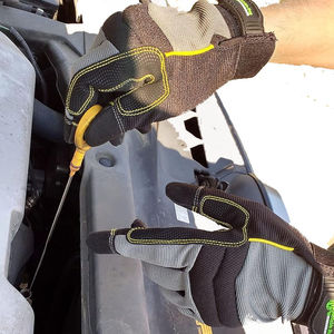 Gants de travail haute visibilité conçus pour une visibilité et une adhérence maximales Gants de travail haute visibilité conçus pour les gants de travail de construction - Product Image 2