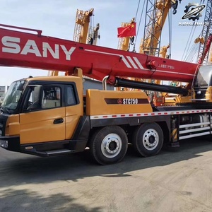 Grúa Móvil Hidráulica Sany STC750 Usada de 75 Toneladas, Pluma Telescópica de 61m, Marca China Original, Pocas Horas, Certificación CE - Product Image 3