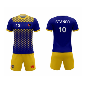 Venta caliente niños camisetas de fútbol niños Jersey trajes jóvenes fútbol entrenamiento uniforme Fans fútbol deporte conjunto corto - Product Image 4