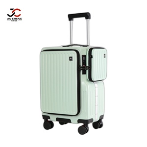 Maleta con Ruedas y Compartimento para Equipaje con Apertura Frontal y Marco de ABS, Bolsa Lateral Pequeña Desmontable, Maleta de Viaje Pequeña con Candado para Hombre y Mujer - Product Image 5
