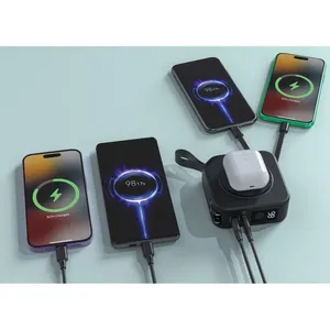 Bancos de Energía Promocionales Saratoga 5 en 1 con Tecnología Loader para Merchandising - Product Image 4