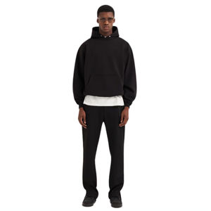 Sudadera con capucha suelta para parejas para hombres Básicos Algodón mezclado Color sólido Algodón puro Estilo de pareja Sudadera con capucha - Product Image 3