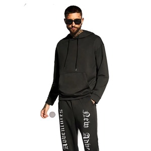 Sweat à capuche élégant avec strass, unisexe, polaire, pull chaud, design d'hiver, œuvre d'art en cristal, streetwear, vente en gros, 100% coton, logo personnalisé - Product Image 5