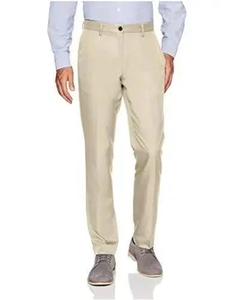 Pantalon de Costume Homme Respirant 100% Coton, Long, Formel, Tendance, Conception Personnalisée, Braguette Zippée, Taille Élastique, Écologique 2026 - Product Image 4