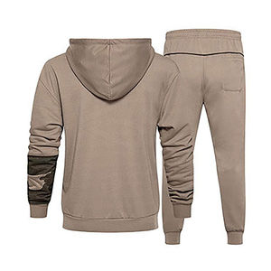 Ensemble de survêtements pour hommes avec tissu respirant, ajustement flexible et confort doux, idéal pour l'entraînement en salle de sport, la course à pied et le port quotidien - Product Image 4