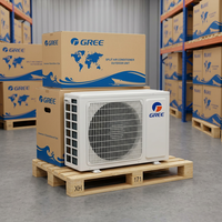 Unité extérieure de climatiseur split à fréquence fixe, refroidissement et chauffage, télécommande, R32, contrôlée par application, manuelle, économe en énergie, livraison rapide