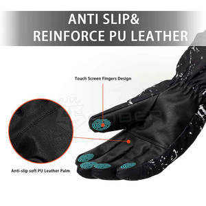 Gants de ski d'hiver personnalisés de la meilleure qualité, imperméables, respirants, compatibles avec les écrans tactiles pour les sports de plein air - Product Image 6