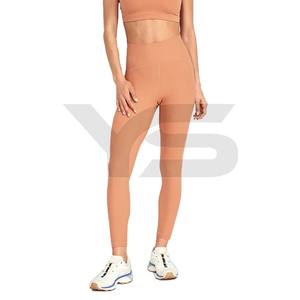 กางเกงเลคกิ้งกีฬาเอวสูงสำหรับผู้หญิงเอวกลางสะโพกมีหลายสีให้เลือก - Product Image 1