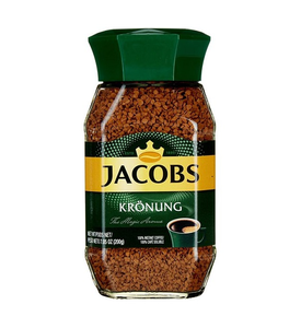Café instantané Jacobs Krönung 200g, mélange classique, approvisionnement en vrac pour les cafés et les services de traiteur - Product Image 4