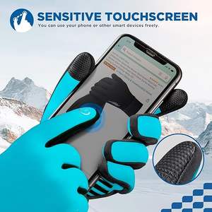 ถุงมือกันหนาวใส่ได้ทั้งชายและหญิง, ถุงมือกันหนาวให้ความอบอุ่นกลางแจ้งสวมใส่ได้ทุกวันยืดหยุ่นใส่สบาย - Product Image 3