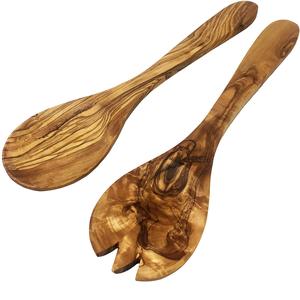 Maison & Cuisine Vaisselle Couverts Couverts en bois naturel avec poignée imprimée Dessus de table de fête - Product Image 4