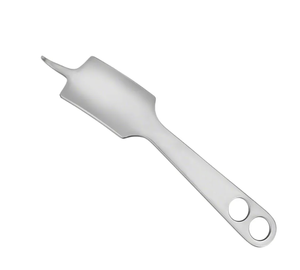 Palanca de hueso HOHMANN de acero alemán curvada 90 Digree 230 mm 9 "punta afilada ancho 3 mm ancho de mandíbula 43 mm elevador de hueso Hohmann - Product Image 1