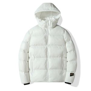 2025 Fashion Mens Hooded Contrast Color Padded Puffer Jacket <b>Waterproof</b> <b>Winter</b> <b>Coat</b> Premium Quality Customizable Factory - Product Image 1