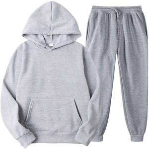 Men's Hooded Sports Tracksuit Unisex Two-Piece <b>Running</b> tracksuit Long Sleeve Pullover <b>Hoodies</b> Sweatshirt and Sweatpants set - Product Image 2