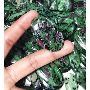 Piedra Preciosa Natural de Rubí Zoisita Roja, Forma Mixta, Cabujón Suelto para Joyería, Piedra Suelta de Rubí Zoisita - Product Image 2