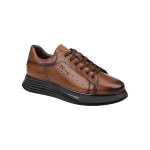 Hot Sale 6677 Men Genuine <b>Leather</b> Sport Shoes Memory Foam Anti Slip for Wholesale Export - Product Image 1