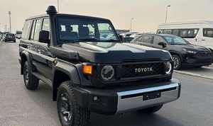 Negro 2024 T o y o t a L a n d C r u i s e r Hard Top Twin Turbo con asiento de tela Transmisión automática Bluetooth - Product Image 2