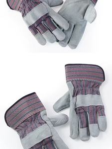 Guantes de Seguridad de Cuero Vacuno de Alta Calidad para Trabajo Doméstico, Protección Contra Impactos Nivel 3, para Soldadura y Construcción, Venta al Por Mayor - Product Image 4
