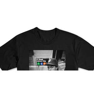 Merch Men's for <b>Ice</b> Cube Subway Graphic T-Shirt 100% Organic Cotton Hip Hop Style Size <b>Small</b> 280 Grams Jersey - Product Image 2
