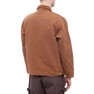 Veste pour homme, veste de travail, veste OEM, logo personnalisé, sergé de coton, col en velours côtelé, toile lavée 14 oz, veste de travail pour homme - Product Image 2