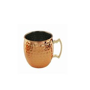 Tasses en céramique Moscow Mule de haute qualité avec poignée en laiton Tasse en cuivre organique pour la bière au gingembre pour les grossistes-Direct de l'Inde - Product Image 5