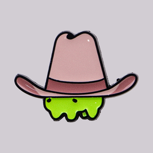 Pin esmaltado de rana vaquera linda y divertida, broche, insignia para solapa, para mochila, accesorios de ropa, joyería de animales, regalos para amigos - Product Image 1