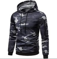 Haute qualité 100% coton hommes solide survêtement grande taille décontracté ensemble-hiver imprimé sweat à capuche pantalons de survêtement pour l'entraînement