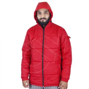 Vestes à capuche chaudes à manches longues pour hommes, vêtements d'hiver à la mode de haute qualité - Product Image 1