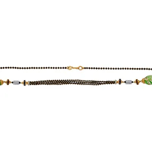 Mangalsutra Tradicional de Oro Royal Heritage - Joyería Coleccionable Cultural - Product Image 5