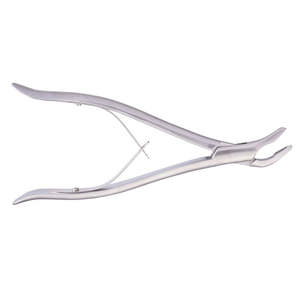 Taux bon marché par DETAIN IMPEX qualité allemande en acier inoxydable Adson cranial Rongeur Curve instruments chirurgicaux orthopédiques - Product Image 3