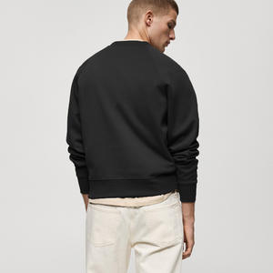 Unisex Cotton <b>Fleece</b> <b>Lined</b> Breathable <b>Sweatshirt</b> Relaxed Fit Custom Printed Logo OEM ODM Wholesale Streetwear Fashion Men - Product Image 2