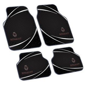 เสื่อปูพื้นรถพีวีซีกันลื่นแบบสากลพิมพ์โลโก้สี - Product Image 1