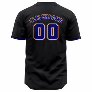 2025 personnalisé Baseball uniforme ensemble chemises pantalons Sublimation Logo impression bande Baseball Softball Jersey - Product Image 4