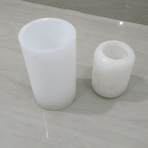 Portavelas de alabastro de diseño exclusivo, elección de élite, estilo sofisticado, aspecto real de gama alta, acabado de lujo, suministro al por mayor - Product Image 1