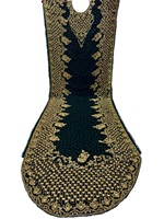 Ensemble de mariage somalien 3 pièces en jacquard tissé écologique à séchage rapide avec tissu en velours de qualité supérieure
