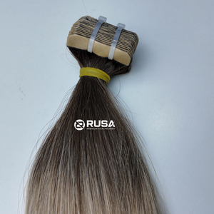 Cabello vietnamita natural de color de moda para el verano, súper doblemente tramado, cabello virgen vietnamita de calidad. - Product Image 5
