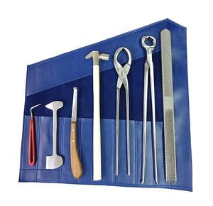 2023 Horse Hoof Kit Trimmer Cutting Nail Kit de instrumentos veterinarios Precio al por mayor personalizado Kits veterinarios - Product Image 6