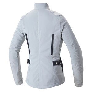 Chaquetas de moto de poliéster de buena tela con cuello levantado transpirable fácil de llevar de diseño moderno - Product Image 4