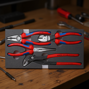 For Knipex 4-Part Pliers <b>Set</b> in Foam Tray <b>Tool</b> <b>Sets</b> - Product Image 3