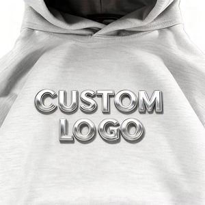 เสื้อฮู้ดดี้คุณภาพสูง ผลิตจากผ้าฝ้าย 100% น้ำหนัก 450gsm 500gsm รับสกรีนโลโก้ส่วนตัว - Product Image 3