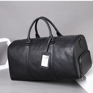 Luxury Genuine <b>Leather</b> <b>Laptop</b> <b>Bags</b> Men Gym Sport Fitness Travel Casual Lightweight Quick Dry Breathable High Quality - Product Image 1