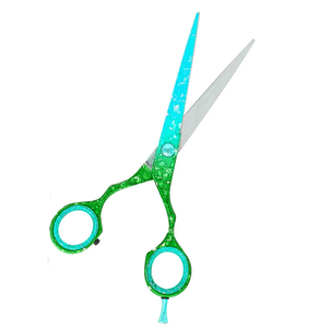 Tijeras de corte de pelo de peluquero con hoja de acero inoxidable de alta calidad, tijeras de peluquería de belleza de acero metálico afilado para peluquería - Product Image 4