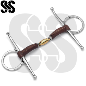 Nuevo Snaffle de Oreja Completa de Acero Inoxidable de Alta Calidad, con Doble Anillo, para Equitación, con Logotipo Personalizado, Servicio OEM ODM, Precio de Fábrica, Venta al por Mayor - Product Image 2