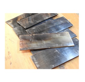 Plaque en corne naturelle de qualité supérieure pour manche de couteau avec accent en agate, finition rustique, prix de gros - Product Image 6