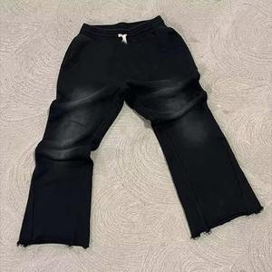 Chándal de invierno de alta calidad para hombre, 100% algodón, transpirable, lavado ácido, de gran tamaño, con logotipo personalizado, chándales DE GÉNERO superior - Product Image 2