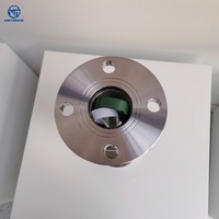 Casing Pelindung Rotameter Tabung Kaca Stainless Steel Skala Besar untuk Pengukuran Larutan, Udara, Air, dan Cat yang Jelas